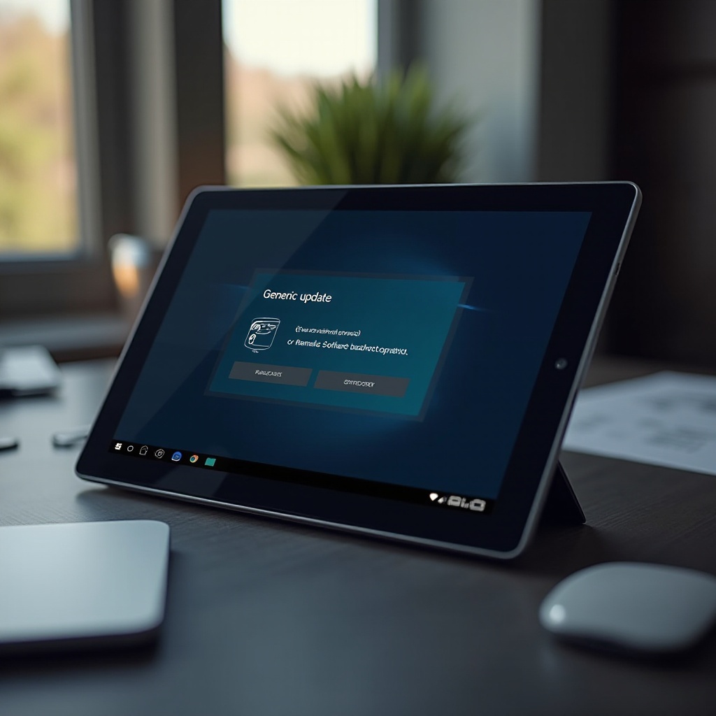 problème mise à jour tablette lenovo