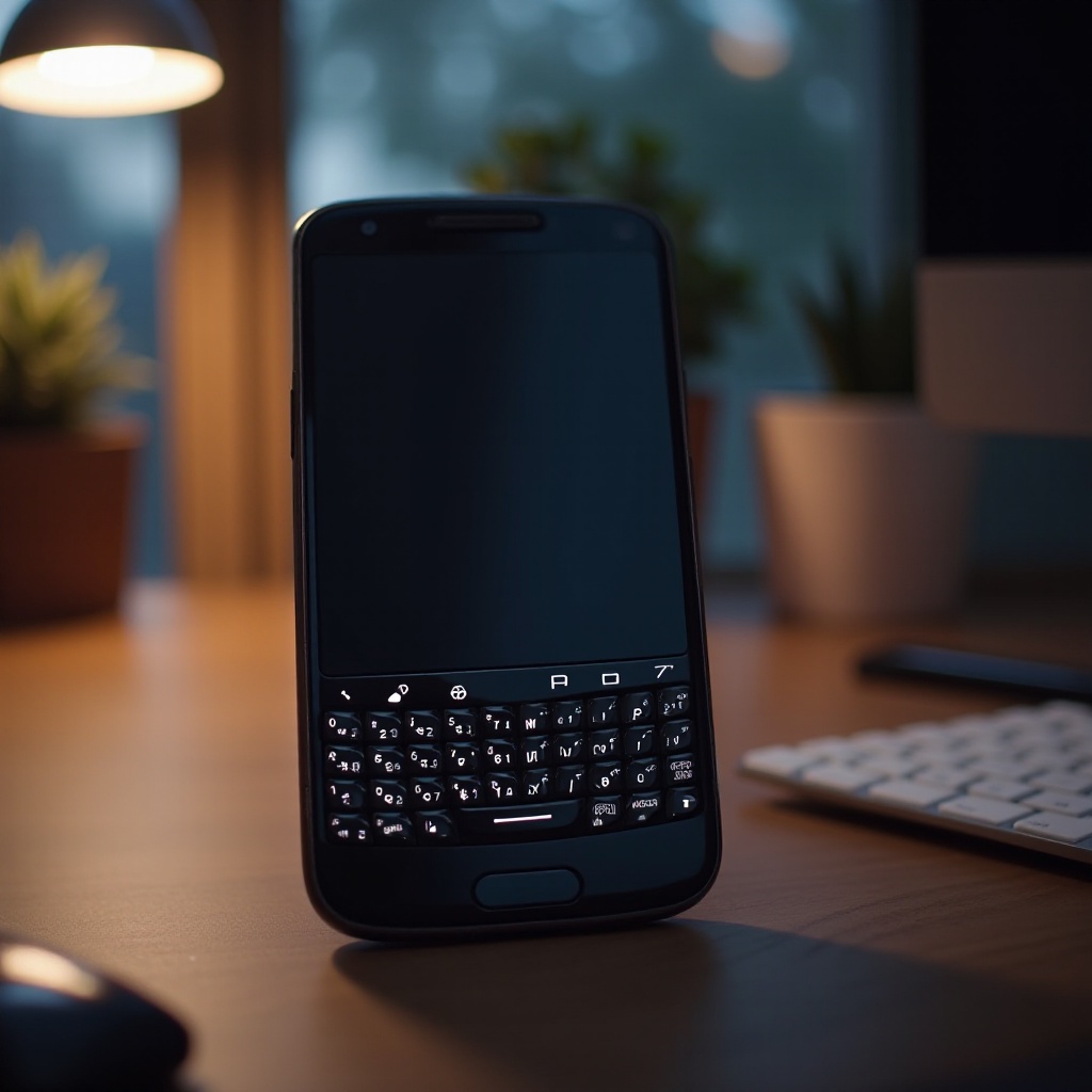 téléphone portable avec clavier