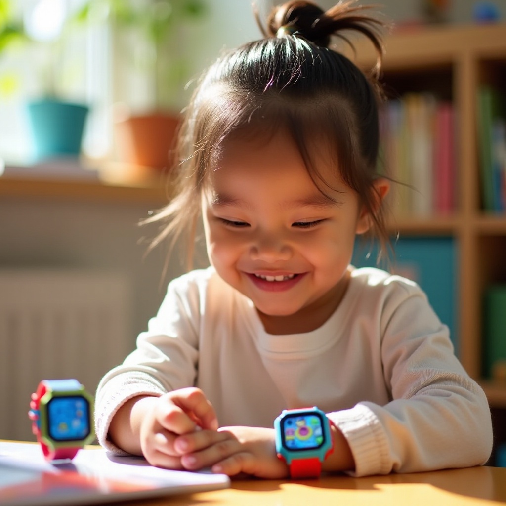 montre connectée avec jeux