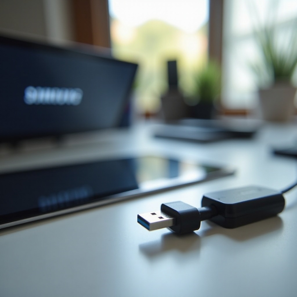 comment lire une cle usb sur tablette samsung