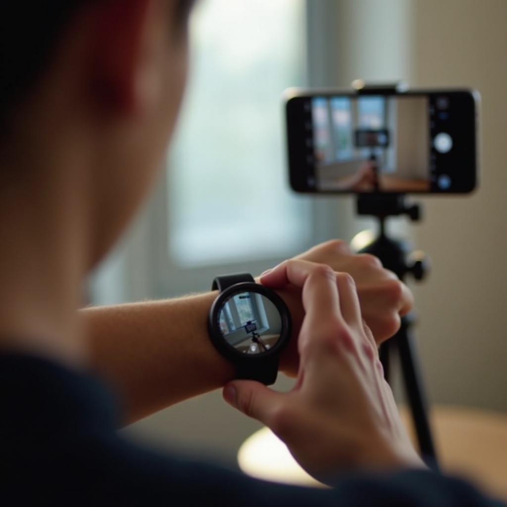 montre connectée avec appareil photo