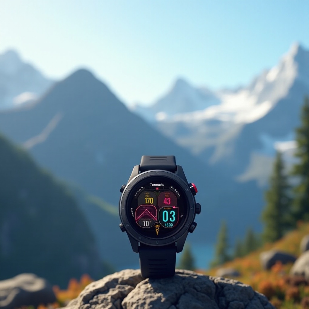 montre connectée avec altimetre