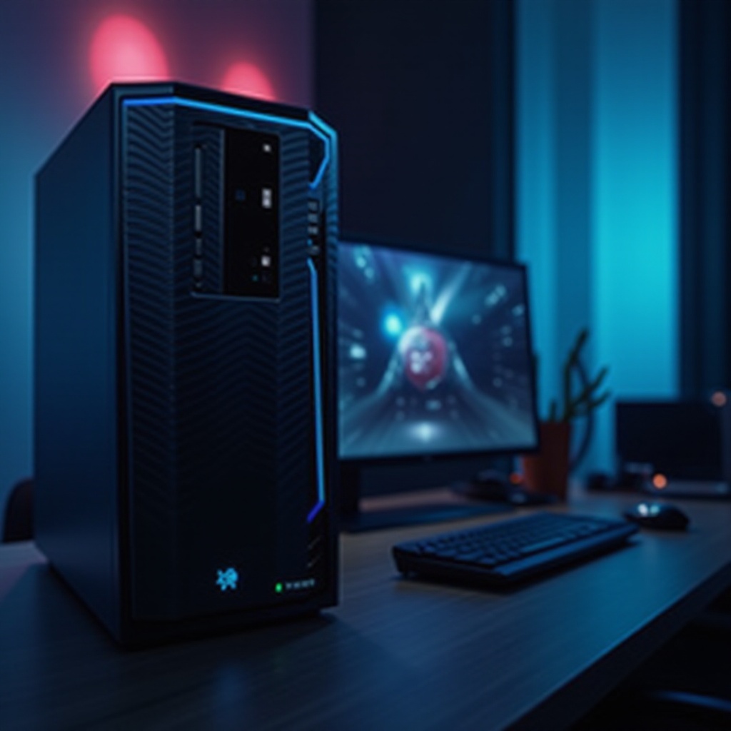 ordinateur de bureau rapide et puissant